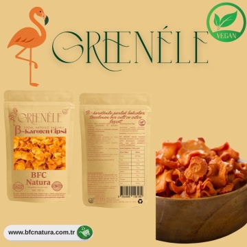 GREENELE B-karoten Cipsi – 100 g | Doğal A Vitamini Kaynağı