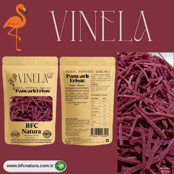 VINELA – Fideos Naturales con Remolacha | 500 g