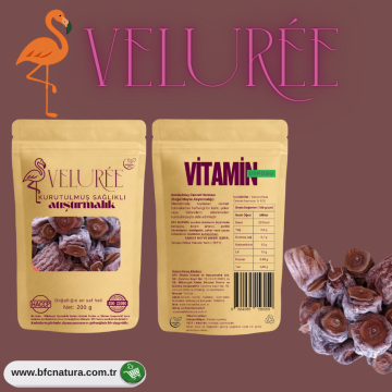 VELUREE Snack de Caqui - 200 g | Natural y Sin Aditivos