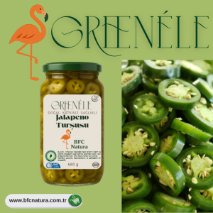 GREENELE Jalapeño Turşusu – 680 g | Doğal Acı Fermente Lezzet