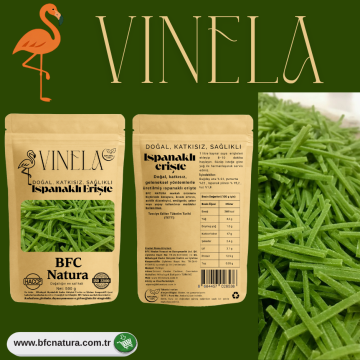 VINELA – Fideos Naturales con Espinaca | 500 g