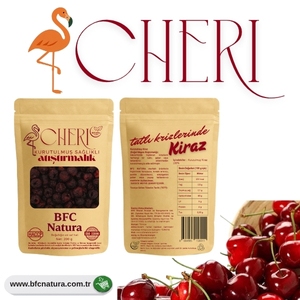 CHERI Cerezas Secas - 200 g | 100 % Natural, Sin Aditivos