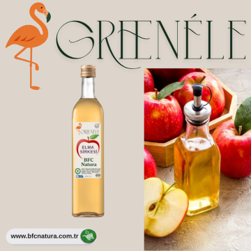 GREENELE Elma Sirkesi – 500 ml | Doğal, Filtresiz ve Katkısız